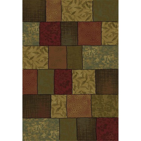 Sphinx By Oriental Weavers Area Rugs, Hudson 030C1 2X3 Rectangle - Green/ Red-Polypropylene H030C1058100ST